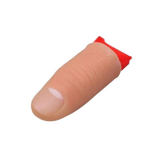 Falsche Daumen Magie Finger - Zaubertrick Finger | Falsche Finger | Magic Thumb Trick Fake Thumb | Fingerprothese, Um Objekte Erscheinen Zu Lassen Oder Zu Verschwinden, Verschwinden Seidennahes B von Generisch