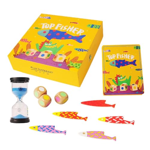 Farbsortier-Angelspiel, frühes Farbsortierspielzeug | Farbsortier-Brettspiel für Kinder - Über drei Jahre alte Kinder entwickeln Feinmotorik, Spielzeug für und Mädchen, Spiel für Zuhause und Schule von Generisch