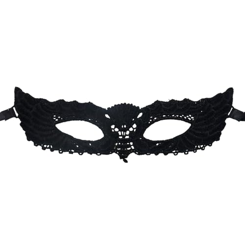 Fasching Damen Outfit Ball Party Maske Kostüme venezianische Spitze Dekorationen Karneval 2025 Kopfbedeckung Masken Gras Maskerade Maske Maskerade Masken Stirnbänder Karneval Outfit Zubehör von Generisch