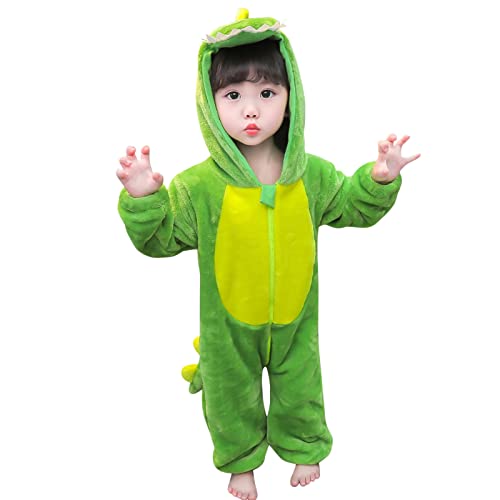 Faschingskostüme Kinder Dinosaurier Kostüm Kinder Strampler Junge Dino Baby Kostüm, Overall Kinder, Baby Strampler, Karneval Kostüm Baby, Baby Overall, von Generisch