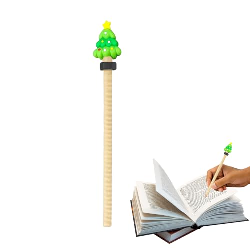 Fidget Pencil - Holz Halloween Bleistift Fidgets Mit Mutter | Leises Sensorik Tool Lernbedarf Für Besondere Bildung Büro Zuhause Reisen Unterricht Mädchen Fidget Pencil - Holz Halloween Bleistift Fidgets Mit Mutter | Leises Sensorik Tool Lernbedarf Für Besondere Bildung Büro Zuhause Reisen Unterricht Mädchen von Generisch