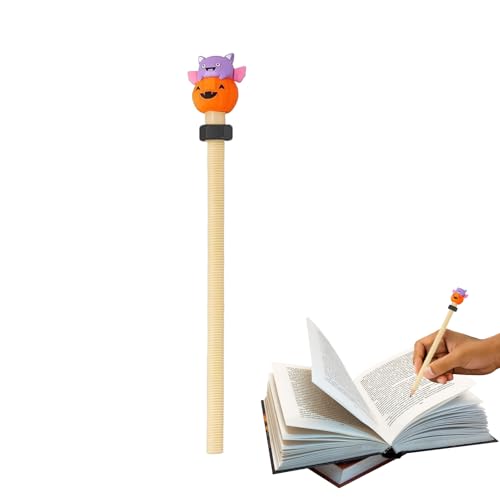 Fidget Stift Für Erwachsene - Holz Halloween Bleistift Fidgets Mit Mutter - Sensorisches Spielzeug Für Kinder Unterwegs Reisen Warten Schule Bibliothek Hausaufgaben Fidget Stift Für Erwachsene - Holz Halloween Bleistift Fidgets Mit Mutter - Sensorisches Spielzeug Für Kinder Unterwegs Reisen Warten Schule Bibliothek Hausaufgaben von Generisch