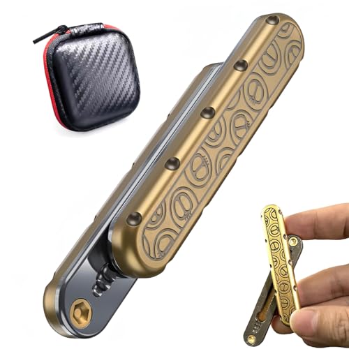Fidget Toys Erwachsene – Fidget Slider Spielzeug aus Metall, Leises EDC Fidget Toys zur Stressabbau & Konzentration, Kompaktes Fingerspielzeug für Unterwegs, Mit Aufbewahrungsbox Fidget Toys Erwachsene – Fidget Slider Spielzeug aus Metall, Leises EDC Fidget Toys zur Stressabbau & Konzentration, Kompaktes Fingerspielzeug für Unterwegs, Mit Aufbewahrungsbox von Generisch