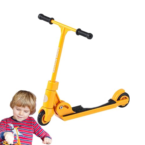 Finger Scooter, Toy Scooter, Finger-Scooter Faltbar, T-Typ Fingerbewegungs-Trittroller Mit Bremse, Lustiges Fingerspitzen-Bewegungs-Push-Board, Trainiert Die Fingerflexibilität Und Koordination von Generisch