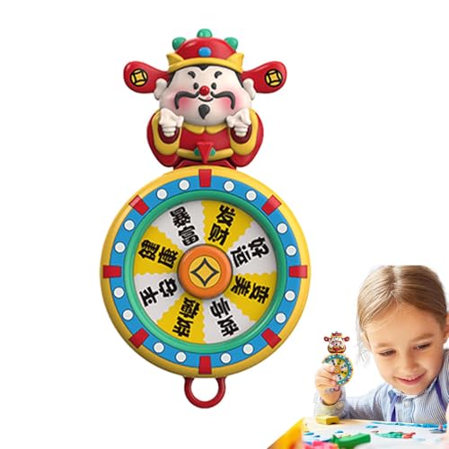 Finger-Spinner-Spielzeug, Finger-Kreisel | Fortune Fingerspielzeug Niedliches, lustiges Sinnesspielzeug, Geschenk zum Jahr des Drachen 2024 für Kinder und Erwachsene, Glückshandspinner von Generisch