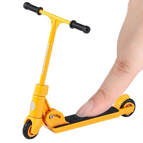 Fingertip-Tretroller | Fingertip-Scooter Faltbar | Lustiger Schieberoller | T-Type Tretroller Mit Bremse | Tisch-Roller-Brettspielzeug | Interaktives Fingerspielzeug | Push-Scooter-Spielzeug Für Jugen von Generisch