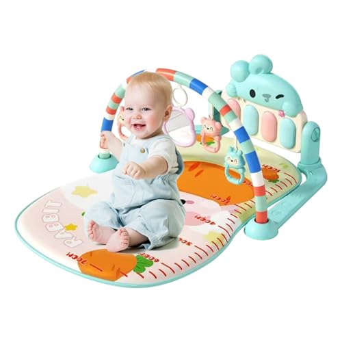 Fitnessstudio -Spiel Mat Baby - Säuglingsaktivität Teppich, Musical Piano Toy | Erleuchtung Animal Pedal Klaviermatte, Bunte Krabbelteppich Kindergarten, Mädchen Fitnessstudio -Spiel Mat Baby - Säuglingsaktivität Teppich, Musical Piano Toy | Erleuchtung Animal Pedal Klaviermatte, Bunte Krabbelteppich Kindergarten, Mädchen von Generisch
