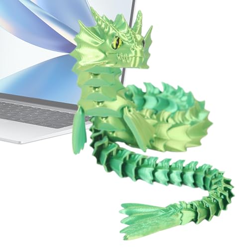 Flexible Gelenke Drache Zappelspielzeug, -Gedruckter beweglicher Drache - Flexible Gelenke Fidget Toys - -Gedruckter Flexibler beweglicher Drache für , Mädchen, Kinder, Freunde, Familie von Generisch