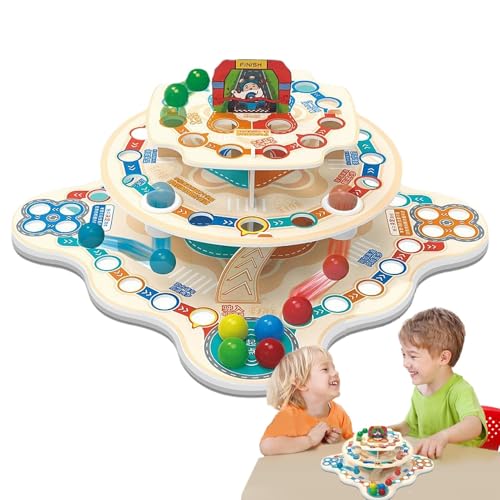 Fliegendes Schachbrettspiel, Flugschach | 3D-Familienbrettspiel Fliegendes Schachspiel | Multifunktionales Familien-Flugschachspiel, pädagogisches Erwachsene-Kind-Party-Brettspiel für Kinder von Generisch