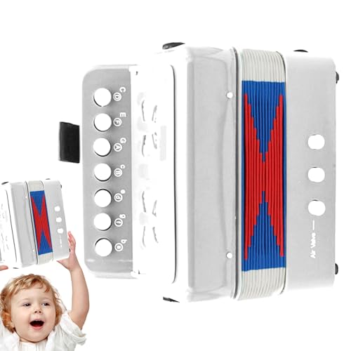 Für Kinder - Verspieltes Knopfspielzeug, Musical Bellows Box | -Soundinstrument, Fun Rhythmus Maker Für Anfänger, Bildungsinstrument Für Geburtstagslernen Für Geburtstagslernen UNT Für Kinder - Verspieltes Knopfspielzeug, Musical Bellows Box | -Soundinstrument, Fun Rhythmus Maker Für Anfänger, Bildungsinstrument Für Geburtstagslernen Für Geburtstagslernen UNT von Generisch