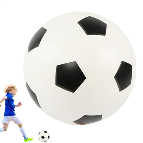 Fun Sport Schaumstoff-Fußball – leiser Fußball, kein Lärm, lustiger Schaumstoff-Fußball, PVC-Heimtraining, Hüpfball, leiser Trainingsball, lustiger Sport-Schaum-Fußball für Kinder, und Mädchen von Generisch