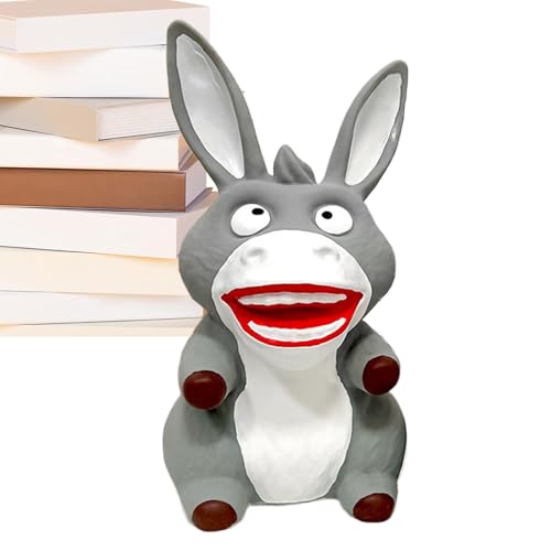 Funny Stress Relief, Creative Desktop Ornament, 22x10x9.5cm/8.66x3.94x3.74 Inches Fidget Toy Donkey, Big-Mouth Soft Squeeze Toy, Stuffed for Boys Girls Kids, von Generisch