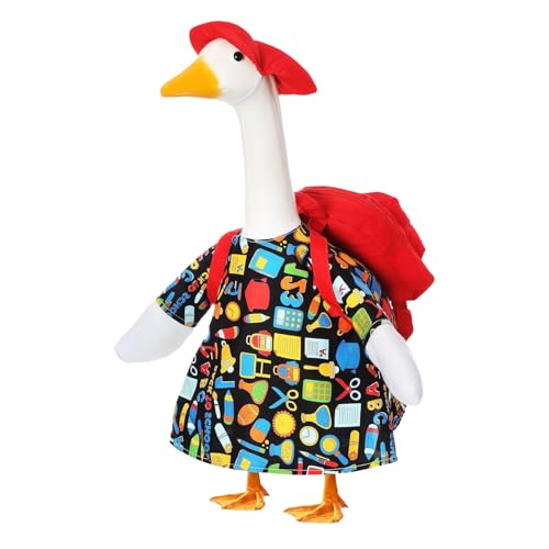 Gänse Outfits | Schulrucksack Garten Gans Kostüm,1 Set Statue Costume for Classroom Art Decoration Patio Garden Birthday Holiday Yard Outdoor Display Gänse Outfits | Schulrucksack Garten Gans Kostüm,1 Set Statue Costume for Classroom Art Decoration Patio Garden Birthday Holiday Yard Outdoor Display von Generisch