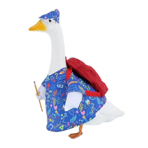 Gänsekostüme,Schulrucksack Garten Gans Kostüm - 1 Set Klassenraum Outdoor Verkleidung für Feiertage Geburtstage Kunst Deko Garten Gänsekostüme,Schulrucksack Garten Gans Kostüm - 1 Set Klassenraum Outdoor Verkleidung für Feiertage Geburtstage Kunst Deko Garten von Generisch