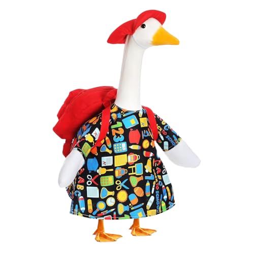 Gänsekostüme - Rasengänse Outfits Mit Schulranzen - 1 Set Klassenraum Outdoor Verkleidung für Feiertage Geburtstage Kunst Deko Garten Gänsekostüme - Rasengänse Outfits Mit Schulranzen - 1 Set Klassenraum Outdoor Verkleidung für Feiertage Geburtstage Kunst Deko Garten von Generisch