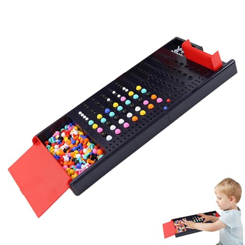 Geheimcode-Brettspiel | Unterhaltsame Strategie-Brettspiele für Kinder | Mint-Bildungsbrettspiel mit Mehreren Codekombinationen zur Verbesserung des logischen Denkens von Kindern Geheimcode-Brettspiel | Unterhaltsame Strategie-Brettspiele für Kinder | Mint-Bildungsbrettspiel mit Mehreren Codekombinationen zur Verbesserung des logischen Denkens von Kindern von Generisch