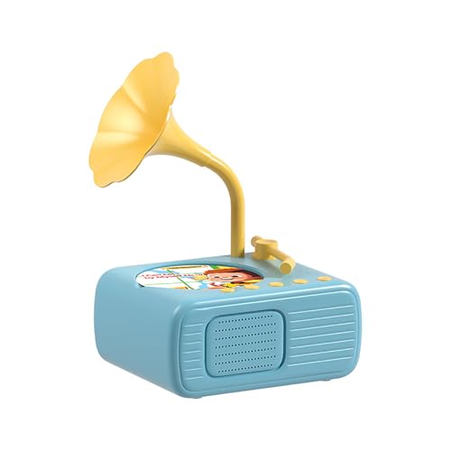 Generic Grammophon für Kinder, intelligenter Phonograph, Früherziehung, Maschine, Lernkarte, Aufnahme, Geschichtenmaschine, Puzzle, Mini-Musikspieler, Spielzeug, C von Generisch