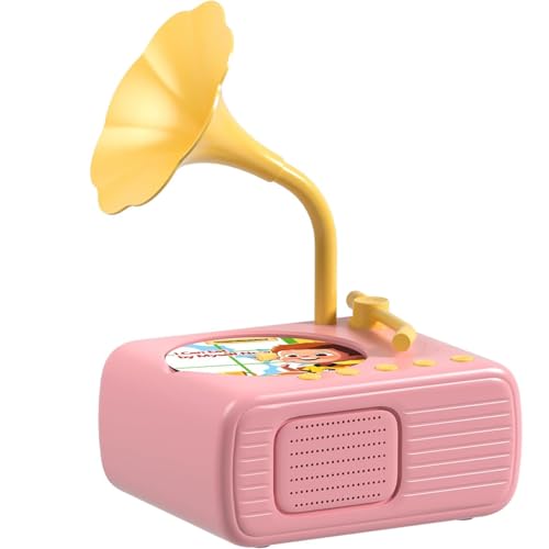 Generic Grammophon für Kinder, intelligenter Phonograph, Früherziehung, Maschine, Lernkarte, Aufzeichnungsmaschine, Puzzle, Mini-Musikspieler, Spielzeug, A von Generisch