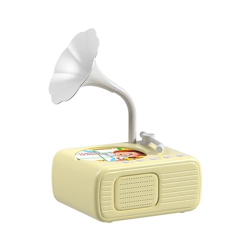 Generic Grammophon für Kinder, intelligenter Phonograph, Früherziehung, Maschine, Lernkarte, Aufzeichnungsmaschine, Puzzle, Mini-Musikspieler, Spielzeug, D von Generisch