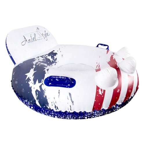 Generico Aufblasbarer Schneeschlauch - 47-Zoll-Schlitten-Spielzeug, strapazierfähiger Winter-Schwimmer, Outdoor-Schneeschlauch, für Kinder und Erwachsene, Größenabenteuer Generico Aufblasbarer Schneeschlauch - 47-Zoll-Schlitten-Spielzeug, strapazierfähiger Winter-Schwimmer, Outdoor-Schneeschlauch, für Kinder und Erwachsene, Größenabenteuer von Generisch