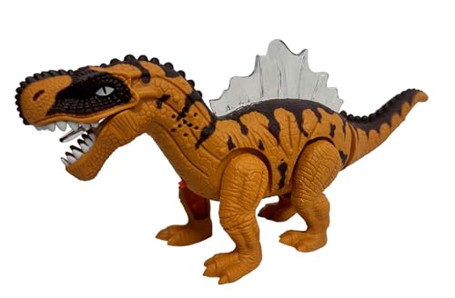 Generico Dinosaurier Spielzeug für Kinder Spiele Dinosaurier Dinosaurier Spielzeug mit Bewegung Spinosaurus Walking Dinosaurier mit Licht und Sound T-Rex Gehen bewegt den Schwanz mit echtem Vers von Generisch