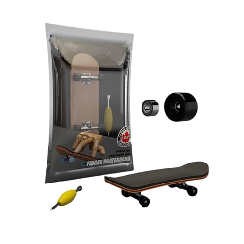 Generico Fingerboard | Fingerboard Spielzeug | Ultimatives Skatepark Set | Profi Fingerboard Set | Skater Spielzeug mit Antirutschband | Legierung Truck von Generisch