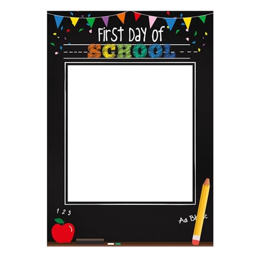 Generico First Of School Photo Frame - Süße Und Spaß Von Schulparty-Requisiten | Oft Langlebig Erster Schultag Geschenke Für Kinder Für Und Mädchen | Prop Del Generico First Of School Photo Frame - Süße Und Spaß Von Schulparty-Requisiten | Oft Langlebig Erster Schultag Geschenke Für Kinder Für Und Mädchen | Prop Del von Generisch