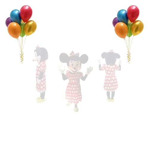 Generico Maskottchen Mickey & Minny Kostüme für Erwachsene für Animatoren und Veranstaltungen (Minnie) von Generisch