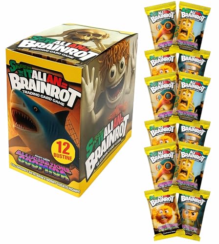 Skifidol Italian Brainrot Serie Beta Kosmische Halluzination, Box mit 12 Taschen, 7 Karten pro Tasche, Sammelkartenspiel Skifidol Italian Brainrot Serie Beta Kosmische Halluzination, Box mit 12 Taschen, 7 Karten pro Tasche, Sammelkartenspiel von Generisch