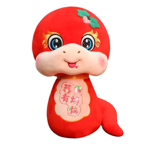 Generico Snakes Stuffed Toys, 10 Zoll Stuffed Chinese New Year Snake, Animals Doll, Chinesische Animal Doll Toy, 2025 Year Of The Snake Mascot For Chinese New Year, 27cm/10.63 Inches von Generisch