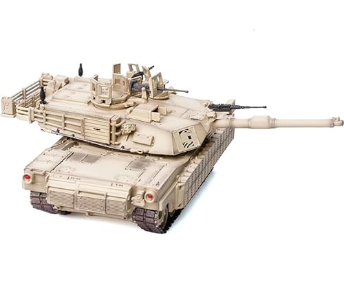 Generisch 1/72 Amerikanischer M1A2 TUSK1 Abrams M1 Hauptschlachtpanzer vollendet Ornament Modell von Generisch