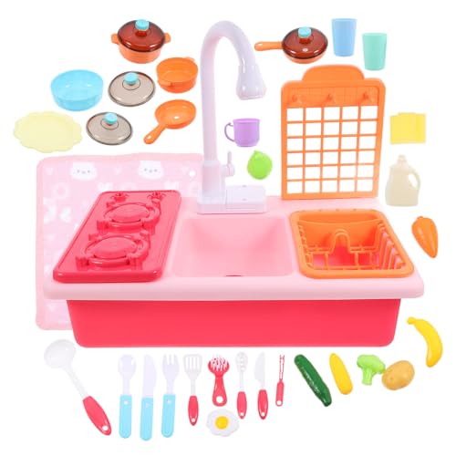 Generisch 1 Satz geschirrspüler für Eisspielzeug für Küchengeräte Kitchen Set for spülbecken für kinderküche Lernspielzeug für Küchenspielzeug für von Generisch