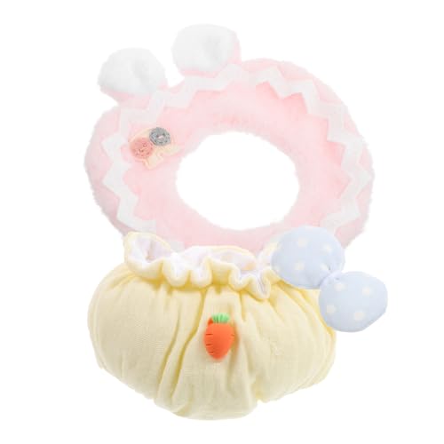 Generisch 1 Set Kleidungsset Plüschbär Stofftiere Hase Kanye Babys Puppenbekleidung Babydolls Outfits Produkte Puppenlätzchen Kostüme Kleines Puppenkostüm Bunte Baumwolle von Generisch