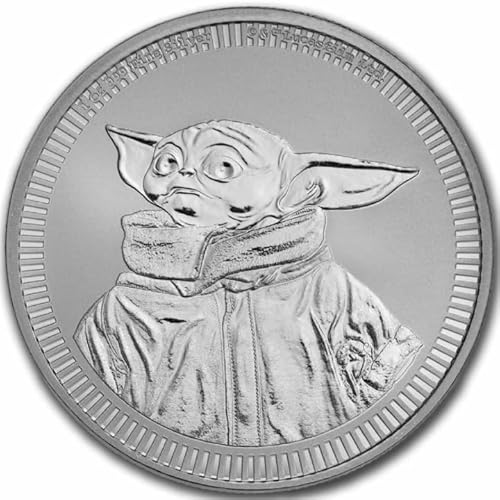 Generisch 1 Unze Silbermünze S.W. Gro -gu 2023 Baby Yo -da 1 oz Silber Silver Coin nur 15000 Stück Weltweit! von Generisch