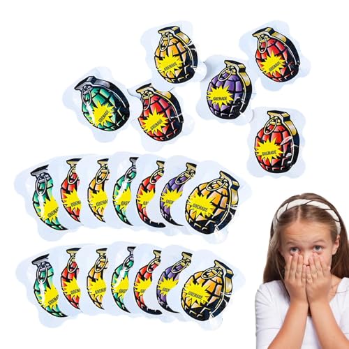 Generisch 20 Stück Krachmacher Streichspielzeug Krachmacher Streichspielzeug Bomben Taschenspielzeug, Simulationsspaß Sprengte Spielzeuge Krachmacherspielzeuge Goody Bag Filler Selbstaufblasende von Generisch