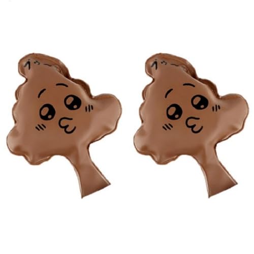 Generisch 2X Pupskissen | Furzkissen Selbstaufblasendes | Whoopee Cushion Scherzartikel Whoopee-Kissen - Furz-Kissen-Auflage-Streich-Spielzeug - Poop Shape Furzkissen Halloween Lustiges 14 X 11 cm von Generisch