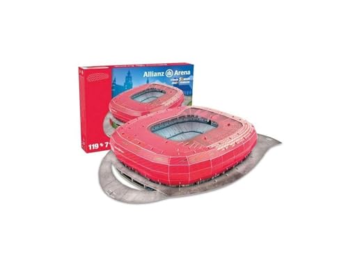 3D Stadion-Puzzle – Allianz Arena München (119 Teile) von Generisch