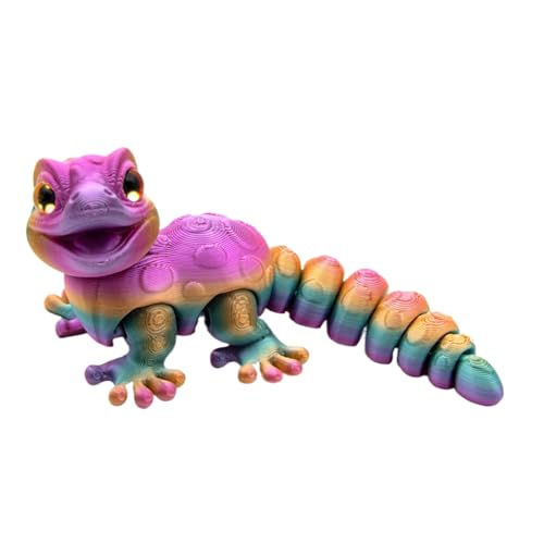 Generisch 3D-gedrucktes Chamäleon - Flexible Tierfigur Spielzeug | Reptilien Statue Schreibtischspielzeug | Für Mädchen Kinder Wohnheim Wohnzimmer Schlafzimmer Flur Wohnaccessoires Generisch 3D-gedrucktes Chamäleon - Flexible Tierfigur Spielzeug | Reptilien Statue Schreibtischspielzeug | Für Mädchen Kinder Wohnheim Wohnzimmer Schlafzimmer Flur Wohnaccessoires von Generisch
