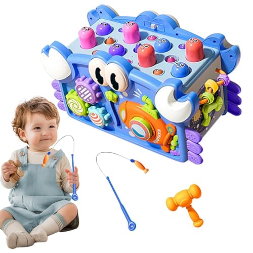 Generisch Activity Cube, Early Developmental Toys, Multifunctionals and Learning Puzzle Toys with The Musicals Toddler Piano Instrumental Ideal for Kids Aged 3+ von Generisch