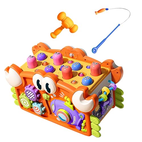 Generisch Activity Cube - Puzzle Toys | Learning Toys | Early Developmental Toys, Multifunctional Educational Toys, Early Developmental Toys for Kids Aged 3+, Learning Puzzle Toys with Piano for Kids von Generisch