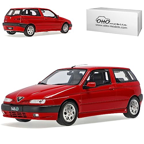 Generisch Alfa Romeo 145 3 Türer Rot 1994-2001 Nr 361 1/18 Otto Modell Auto von Generisch