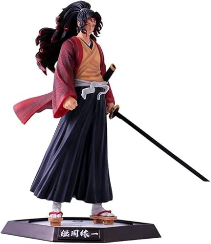 Generisch Anime Figuren PVC Actionfigur Statue Sammlerstück Spielzeug Desktop-Dekoration Puppe, 30cm PVC-Statue (Tsugikuni Yoriichi) von Generisch