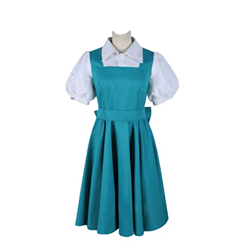 Generisch Anime Women Tendou Akane Cosplay Kostüm Kleid Für Halloween,Blue-M von Generisch