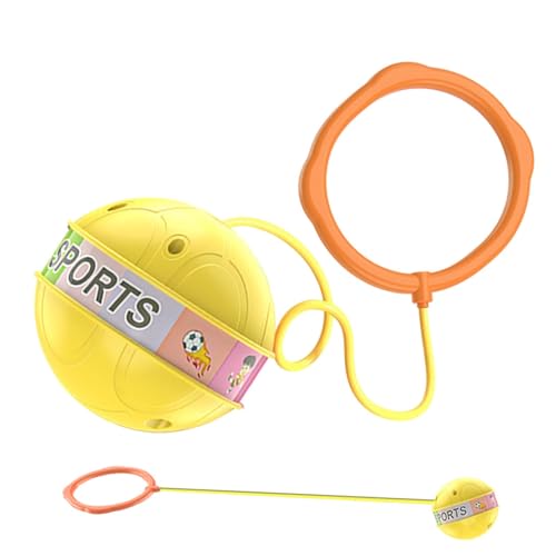 Generisch Ankle Skip Ball | Battery-Powered Skip Ball | Ankle Jump Rope | Luminous Skip Ball | Flashing Lights Skip Ball Fun and Engaging Exercise ABS for Age 3+ Kids Indoor and Outdoor von Generisch