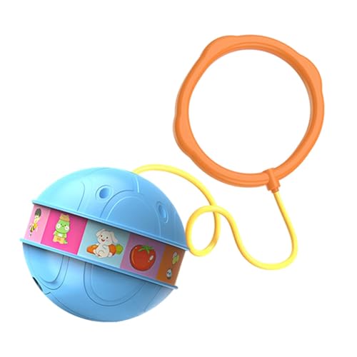 Generisch Ankle Skip Ball | Battery-Powered Skip Ball | Ankle Jump Rope | Luminous Skip Ball | Flashing Lights Skip Ball Fun and Engaging Exercise ABS for Age 3+ Kids Indoor and Outdoor von Generisch