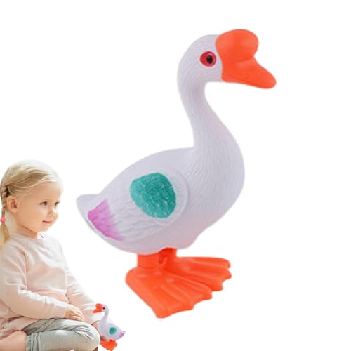 Aufzieh-Ente,Aufzieh-GEH-Ente,Frühlings-Aufzieh-Ente für Kinder | Niedliches bewegliches Spring-Enten-Aufziehspielzeug, neuartiges Frühlings-Aufziehspielzeug für Kleinkinder von Generisch