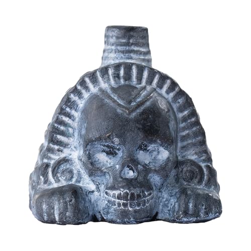 Generisch Aztec Death Whistle Realistic Skull Head Trick Spielzeug Aztec Life & Death Mask Clay Craft schreien Aztek Generisch Aztec Death Whistle Realistic Skull Head Trick Spielzeug Aztec Life & Death Mask Clay Craft schreien Aztek von Generisch