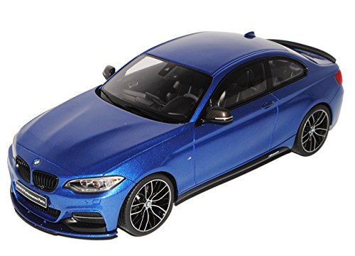 Generisch B*M*W 2er F22 M235i Performance Coupe Blau Ab 2013 Nr ZM014 1/18 GT Spirit Modell Auto von Generisch