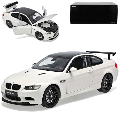 Generisch B*M*W 3er E 92 M3 GTS Coupe Alpine Weiss 25 Jahre M Power 2005-2013 1/18 Kyosho Modell Auto von Generisch