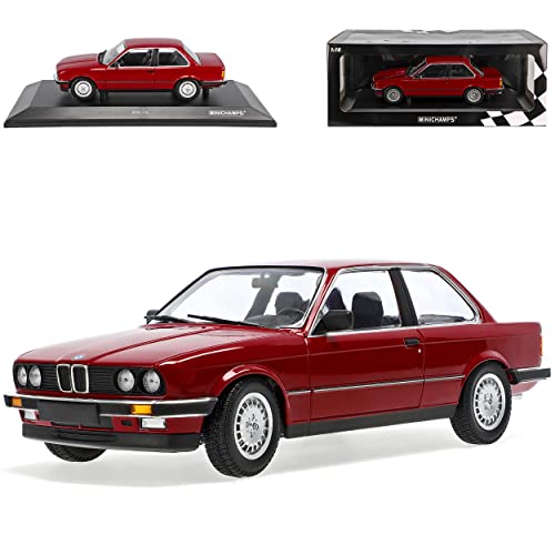 Generisch B*M*W 3er E30 323i Coupe Carmine Rot Metallic 1982-1994 limitiert 1 von 400 Stück 1/18 Minichamps Modell Auto von Generisch